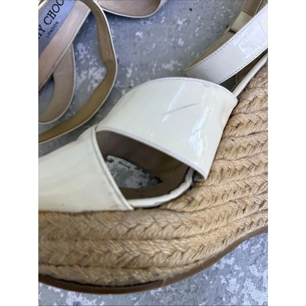 Jimmy Choo Phoenix platform espadrilles